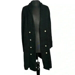 Lane Bryant Cardigan Duster Open Front Pearl Button Sweater Size 18/20